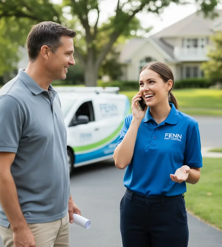 Fenn Pest Control customer support in Albia
